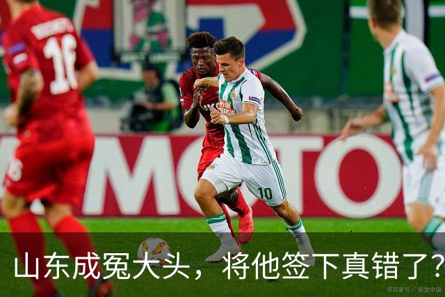 山东成冤大头，将他签下真错了？真相曝光