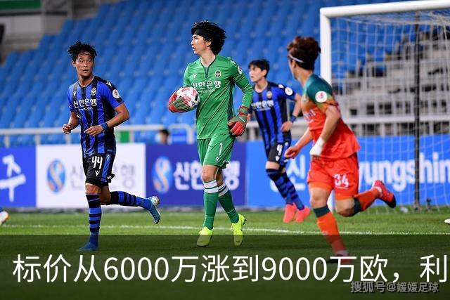 标价从6000万涨到9000万欧，利物浦仍想签科内
